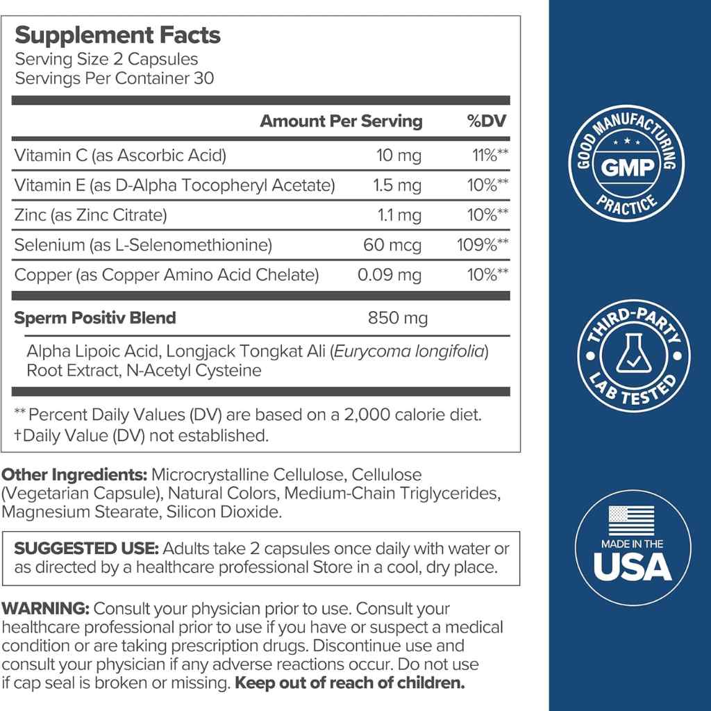 Preggo™ Sperm Health – Vitalidad Masculina desde la raíz