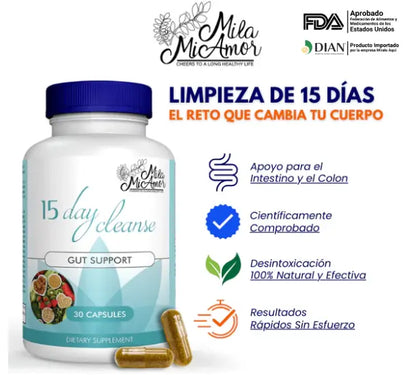 15 Day Cleanse Desintoxica tu cuerpo y baja de peso en solo 15 días